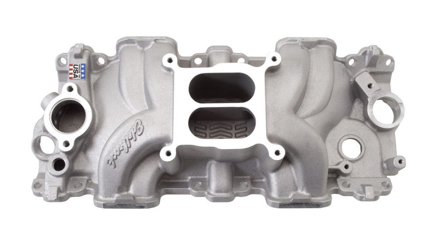 EDELBROCK Chevy 348-409 Performer RPM Intake Manifold 7158