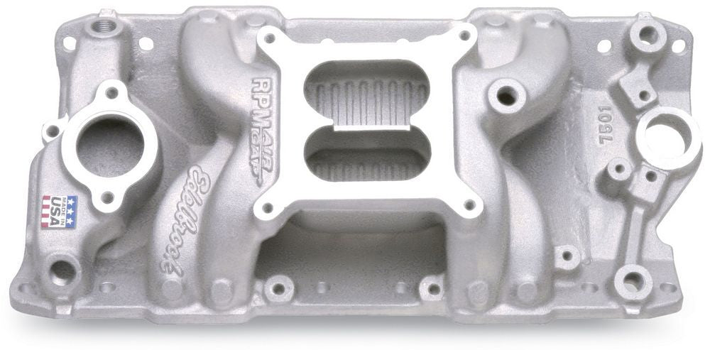 EDELBROCK SBC Performer RPM A/G Manifold - 262-400 7501