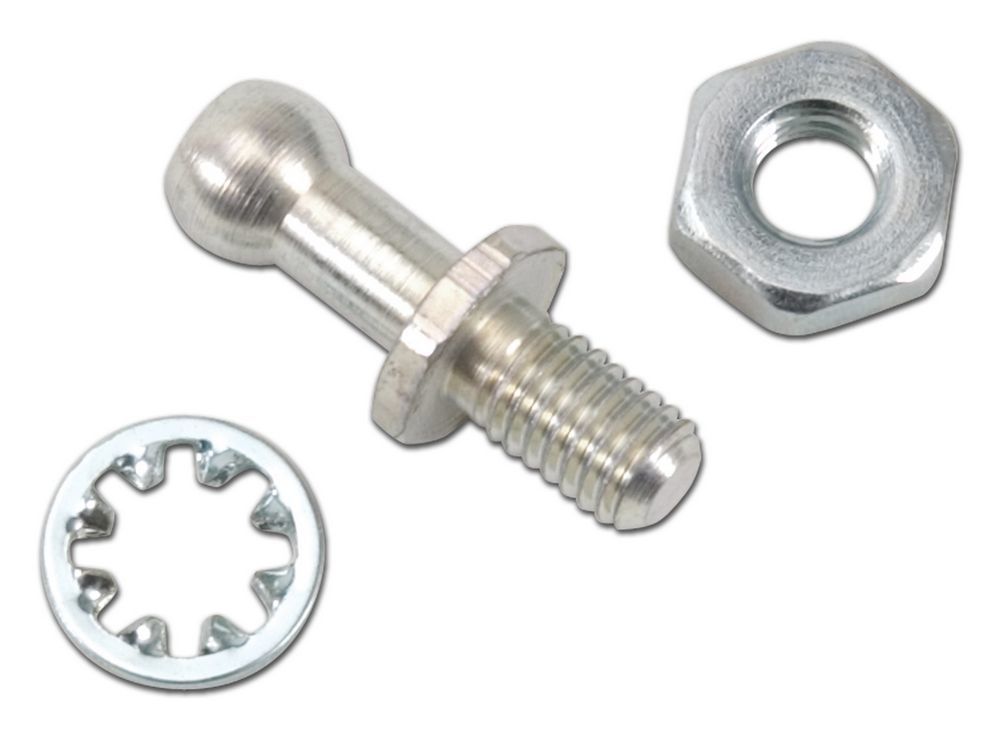 EDELBROCK Ball End Stud Kit - Ford w/Holley Carb. 8016