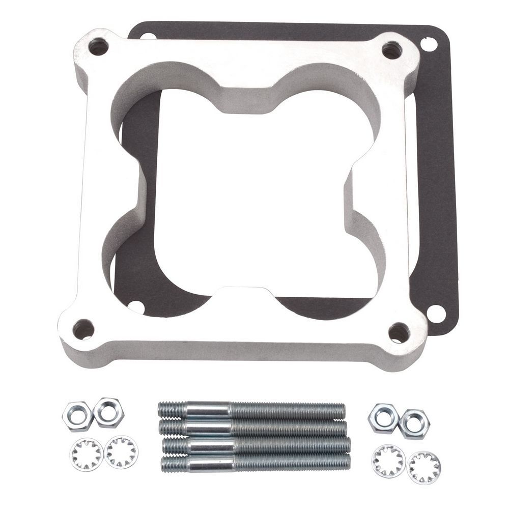 EDELBROCK Carburetor Spacer - 1in Cloverleaf - 4500 8718