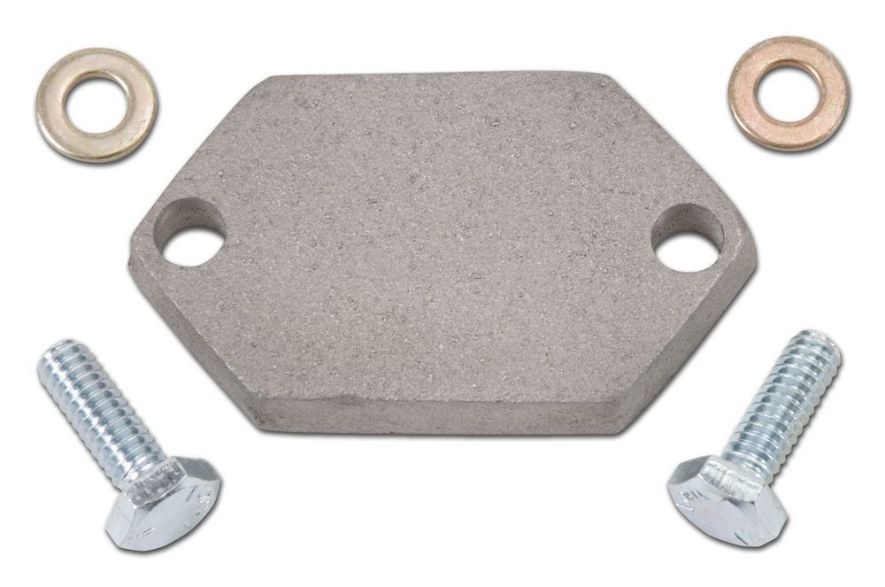 EDELBROCK Choke Block-Off Plate - Ford 351M/400 8971