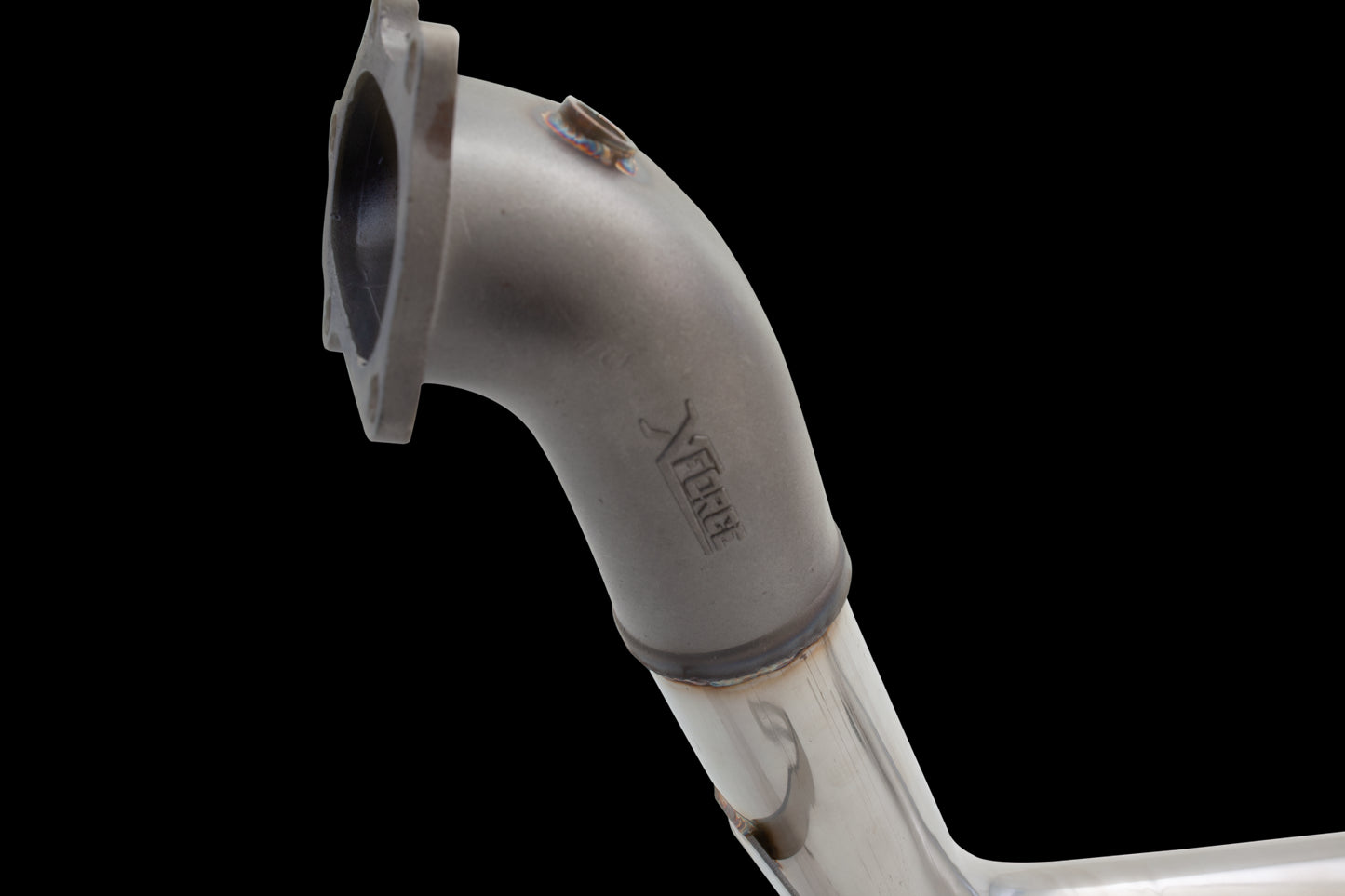 XFORCE Subaru WRX/STi 1994-2007- All Model Stainless Steel 3" Turbo Dump Pipe With High Flow Metallic Cat (Does Not Fit OEM Catback); Exhaust Manifold Down Pipe ES-SW07-KITB