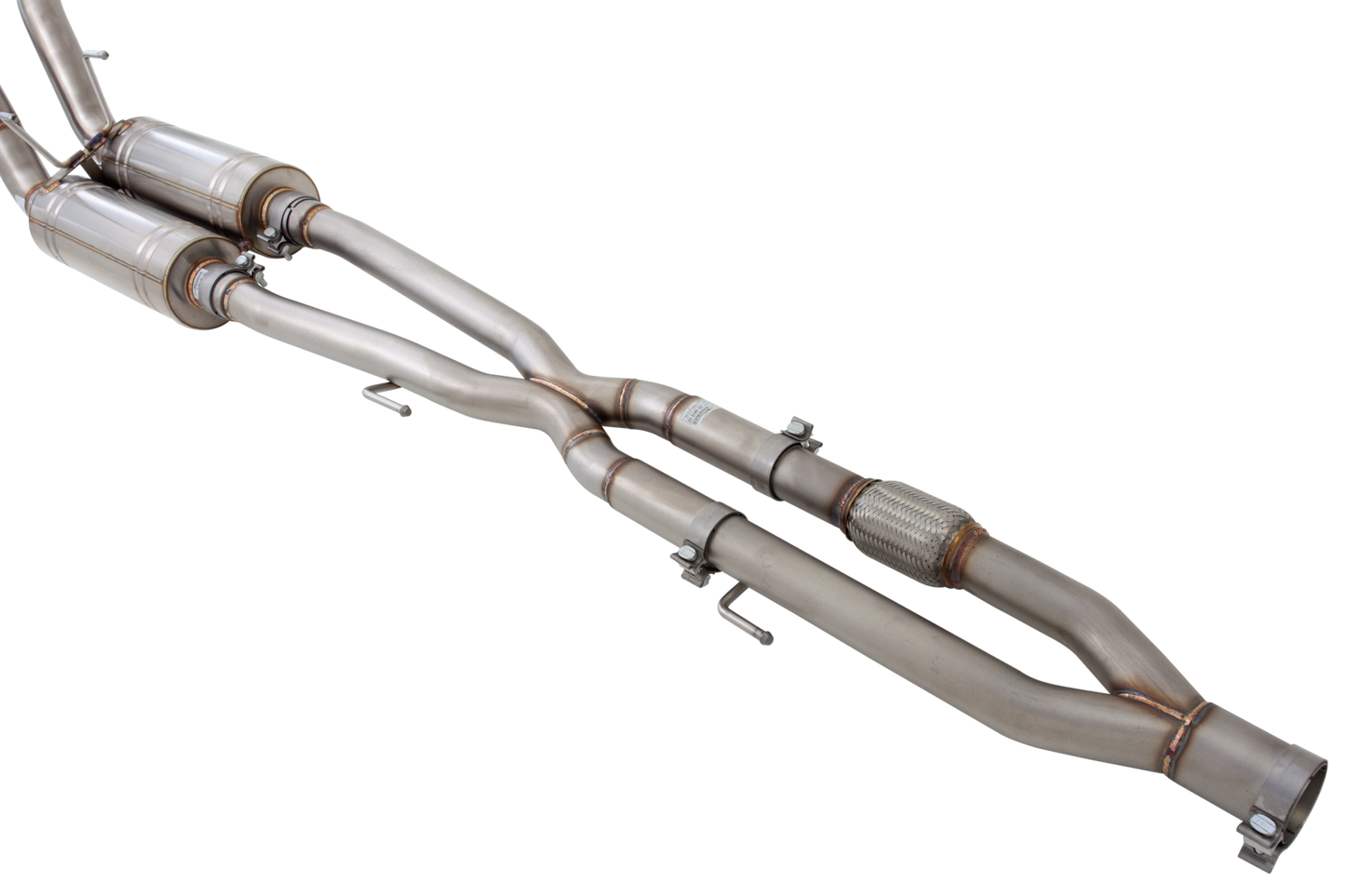 XFORCE Dodge Ram 1500 5.7 L Stainless Steel Catback System; Exhaust System Kit ESDR10CBS