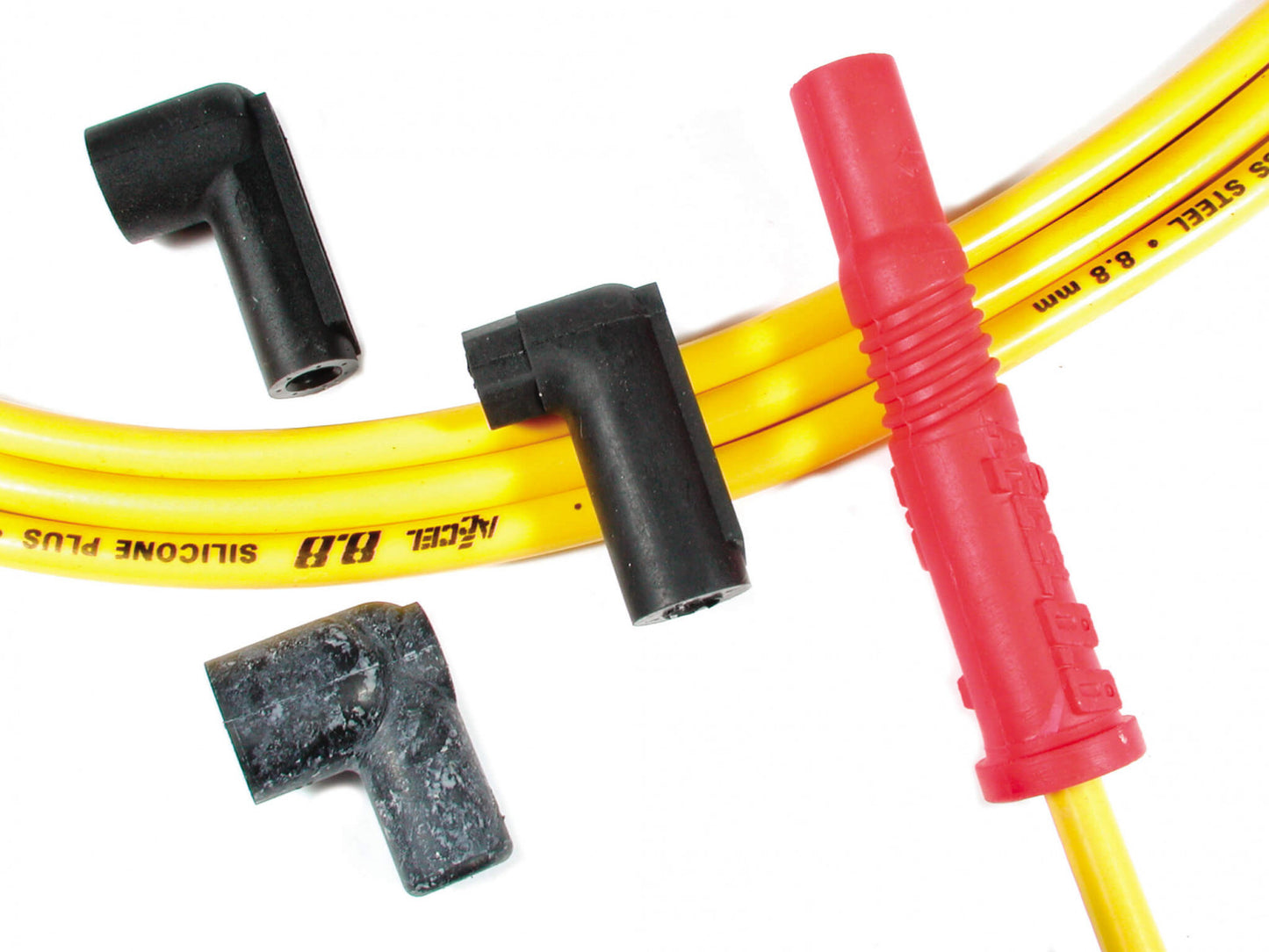 ACCEL Spark Plug Wires - 8.8mm STAINLESS UNIVERSAL FIT 8025