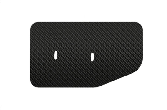 Reverie Slotted Carbon Fibre Wing End Plates - 225mm Chord, Pair 1.8mm thick (Lacquered) R01SB0257