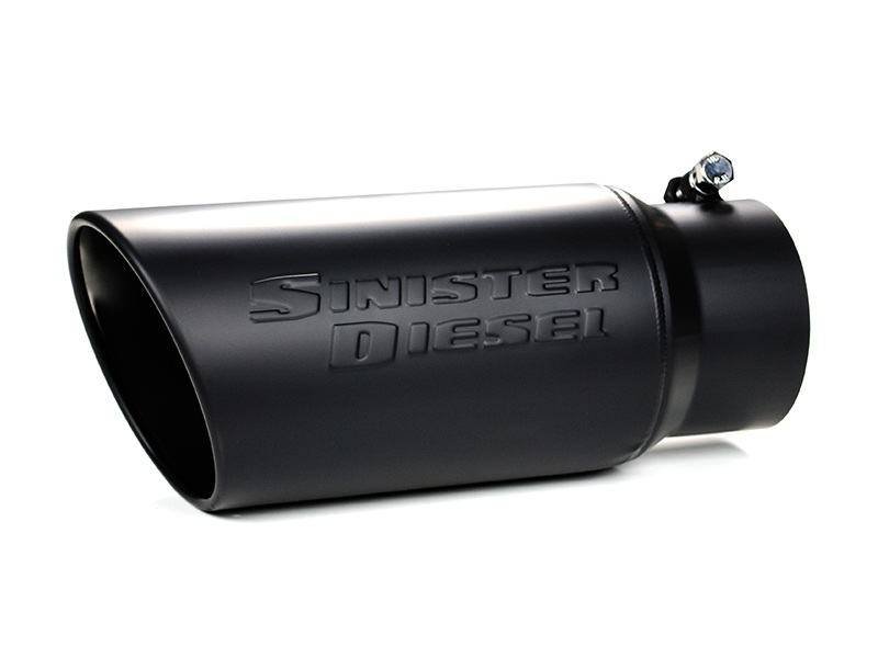 Sinister Diesel Black Ceramic Coated Stainless Steel Exhaust Tip (4" To 5") SD-4-5-BLK