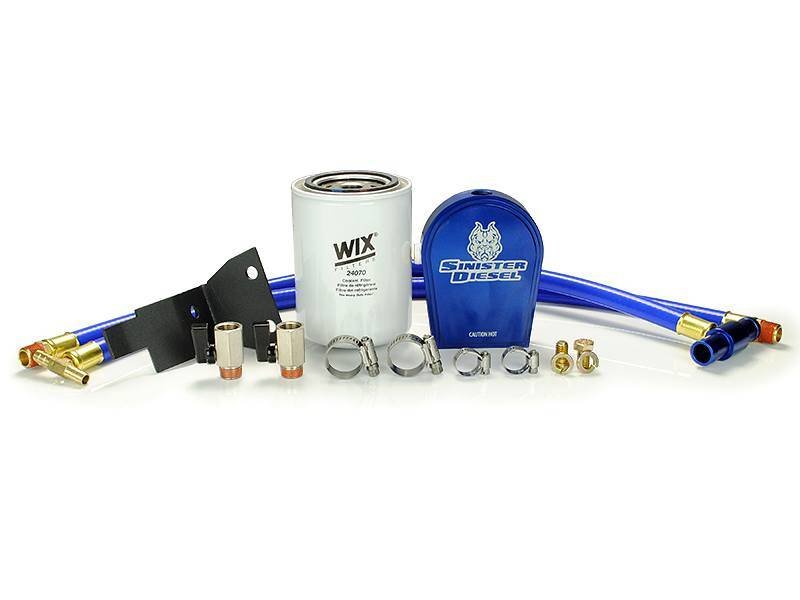 Sinister Diesel Coolant Filtration System For 2003-2007 Ford Powerstroke 6.0L SD-COOLFIL-6.0-W