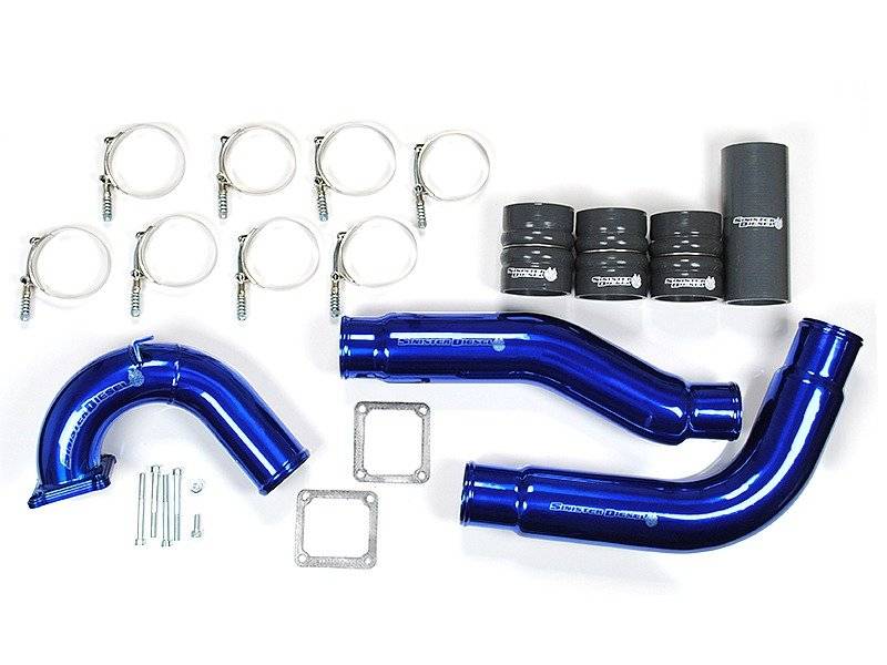 Sinister Diesel Intercooler Charge Pipe Kit W/ Intake Elbow For 2003-2007 Dodge Cummins 5.9L SD-INTRPIPE-5.9C-IE-KIT