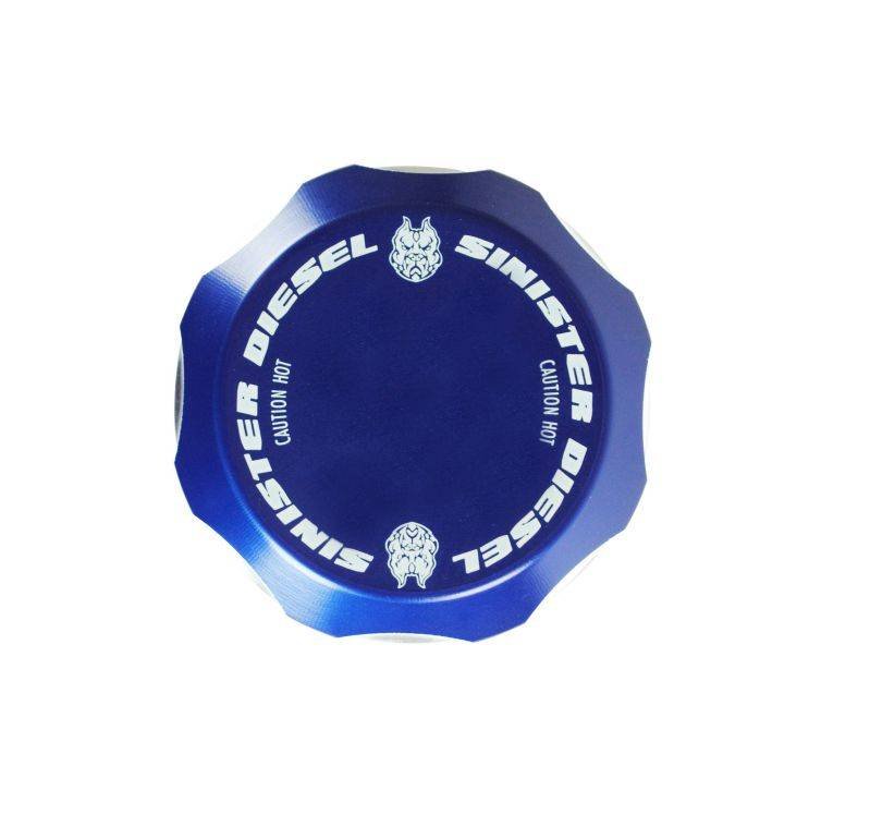 Sinister Diesel Coolant Reservoir (Degas) Cap For 2001-2016 GM Duramax 6.6L SD-DC-DMAX-01
