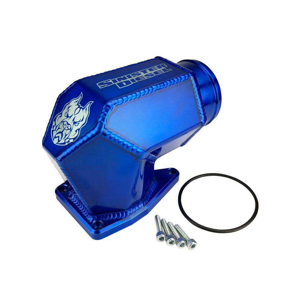Sinister Diesel (Hexagon) Intake Elbow For 2003-2007 6.0L Powerstroke. SD-INTEL-6.0-HEX