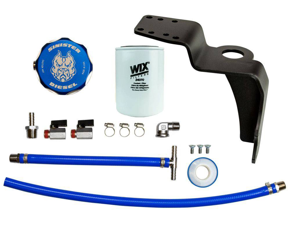 Sinister Diesel Coolant Filtration System For 2019-2020 Dodge Cummins 6.7L SD-6.7CCF19-01-20