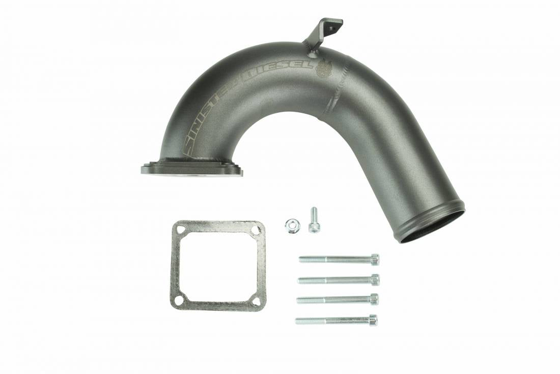Sinister Diesel Intake Elbow For 2003-2007 Dodge Cummins 5.9L (Gray) SDG-INTEL-5.9-03