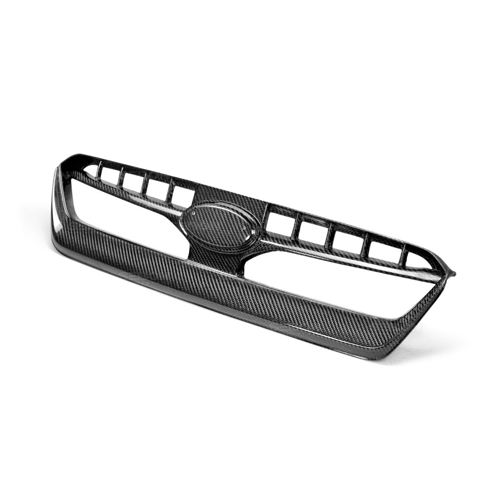Seibon Carbon FG15SBIMP OEM-style carbon fiber front grille for 2015-2017 Subaru WRX/STi