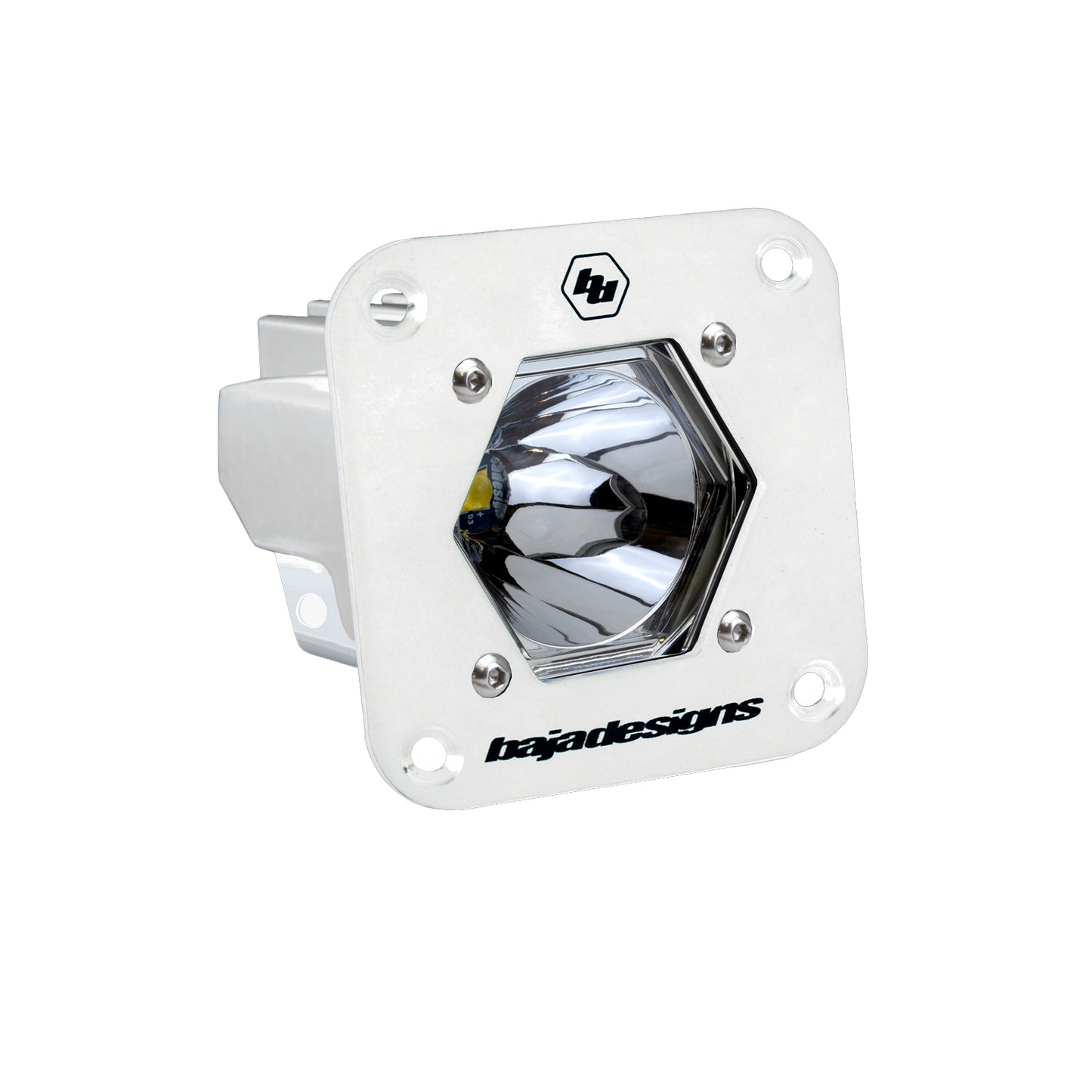 Baja Designs S1 White Flush Mount Auxiliary Light Pod 381001WT