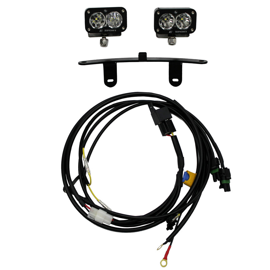 Baja Designs S2 Pro Windscreen Mount Light Kit 447030