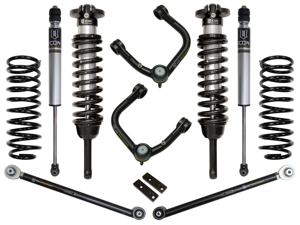 ICON Vehicle Dynamics 10-UP FJ/10-UP 4RUNNER 0-3.5" STAGE 3 SUSPENSION SYSTEM W TUBULAR UCA K53063T