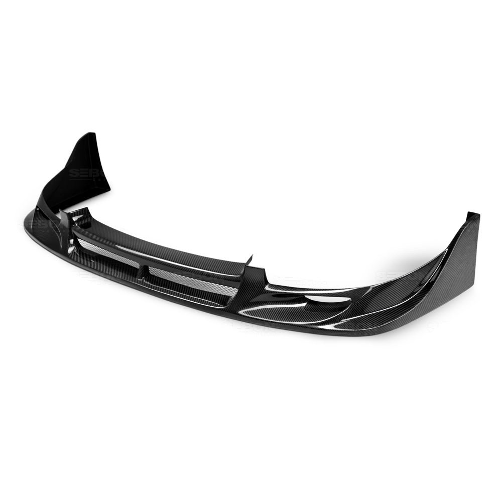 Seibon Carbon FL0405SBIMP-CW CW-style carbon fiber front lip for 2004-2005 Subaru Impreza/WRX