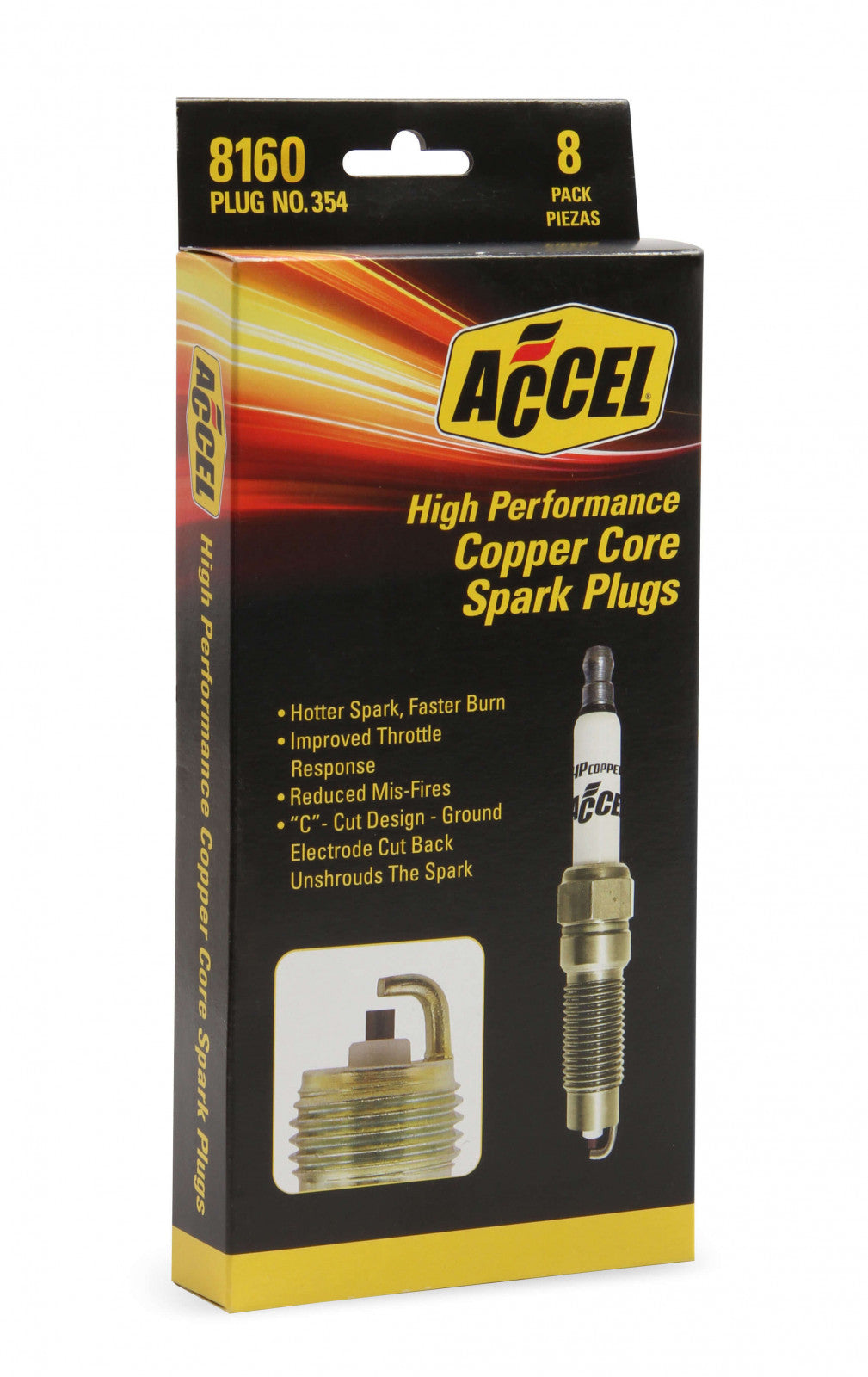 ACCEL HP Copper Spark Plug ACC-18160 8160