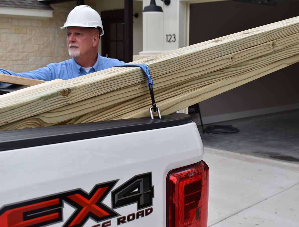 BullRing - 4045 - Flush Fit Angled Retractable Tie Down Anchors