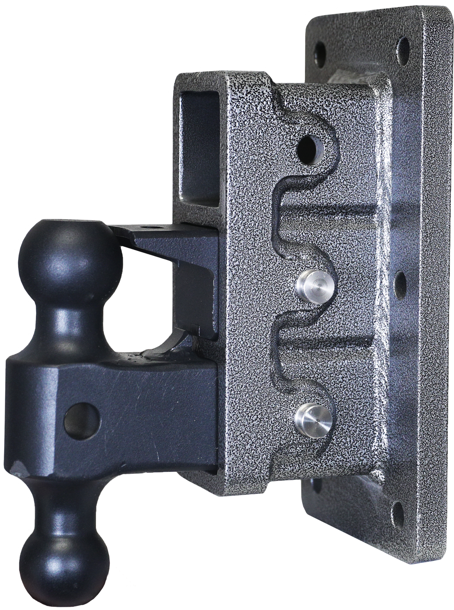 GEN-Y Hitch MEGA-DUTY 2.5" Bolt-On 6" Drop 3K TW 21K Hitch with Dual-Ball & Pintle Lock GH-723
