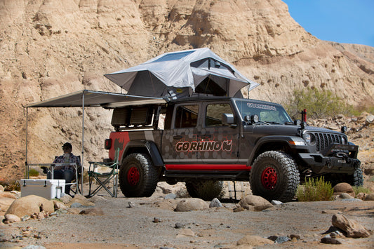 Go Rhino 5950040T XRS/SRM Awning Bracket Kit Textured Black