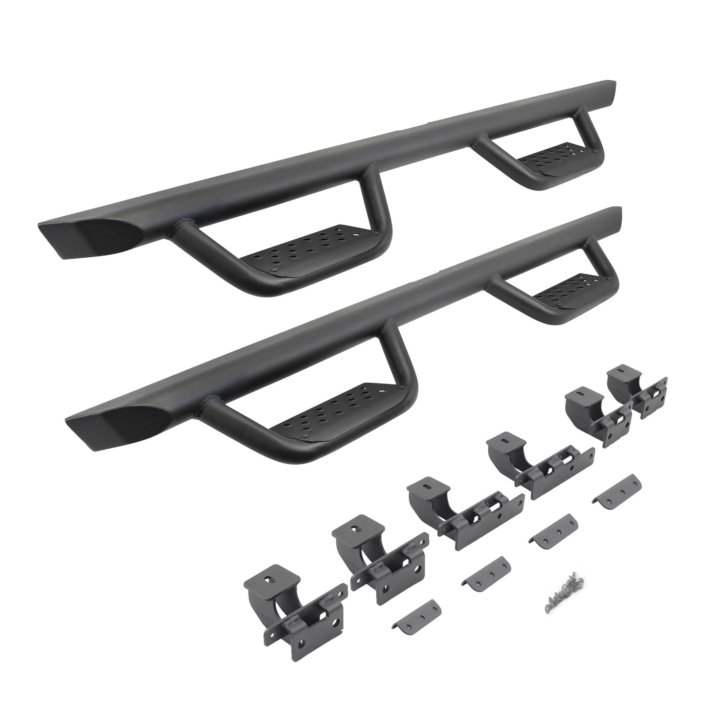 Go Rhino D224516T Domintator Extreme D2 Side Steps With Mounting Brackets Textured Black