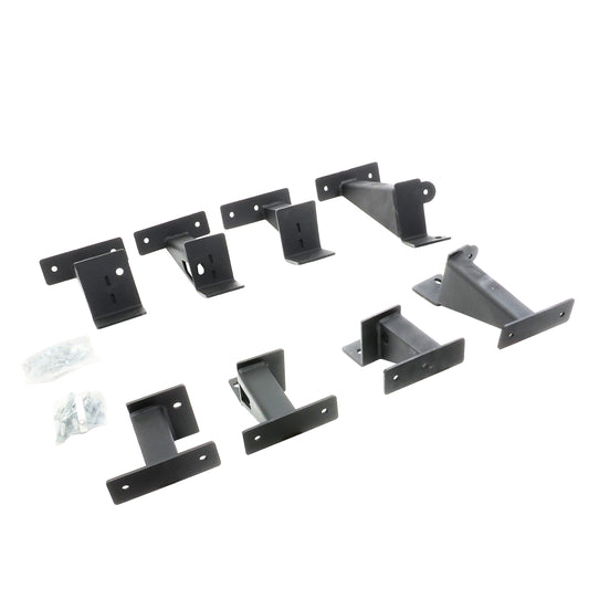 Go Rhino D64516T Dominator Xtreme D6 SideSteps With Mounting Bracket Kit Textured Black