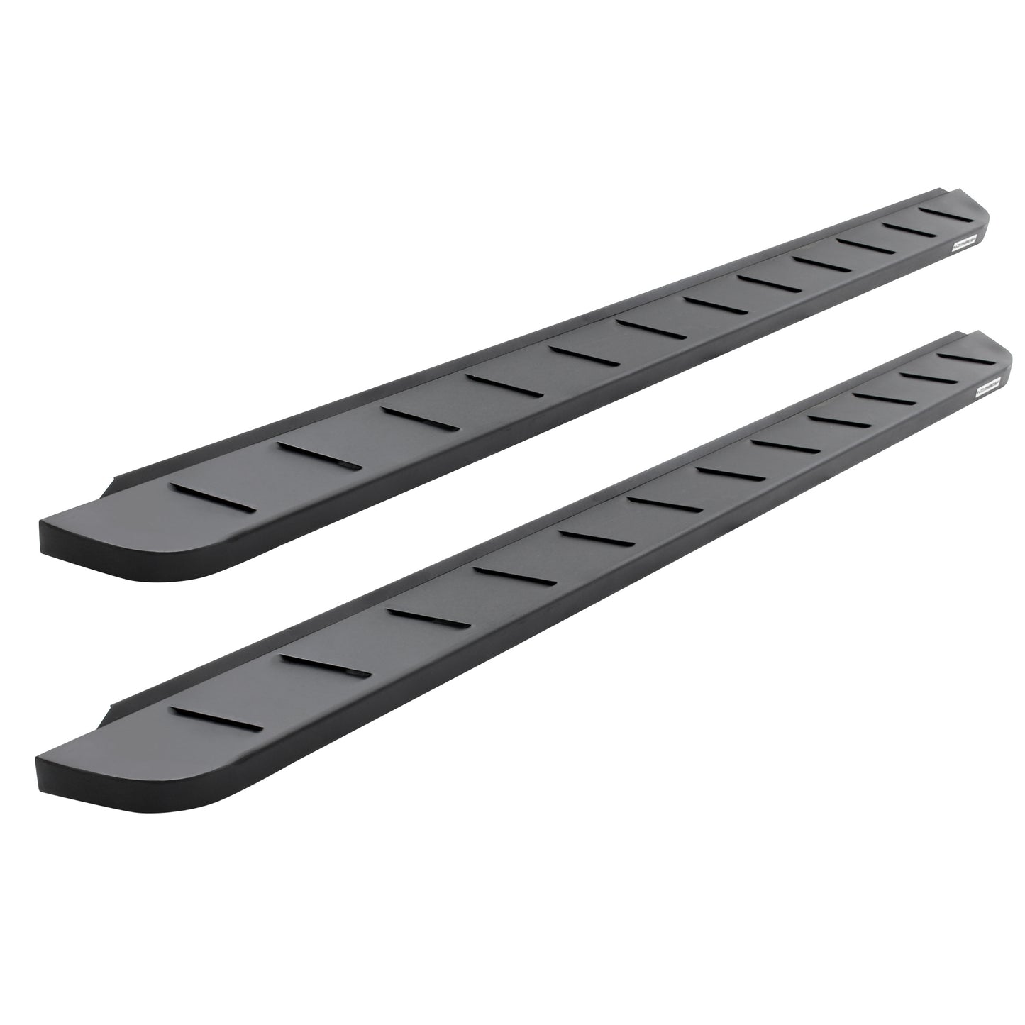 Go Rhino 6341778020PC RB10 Running Boards With Mounting Brackets & 2 Pairs Of Drop Steps Kit Textured Black