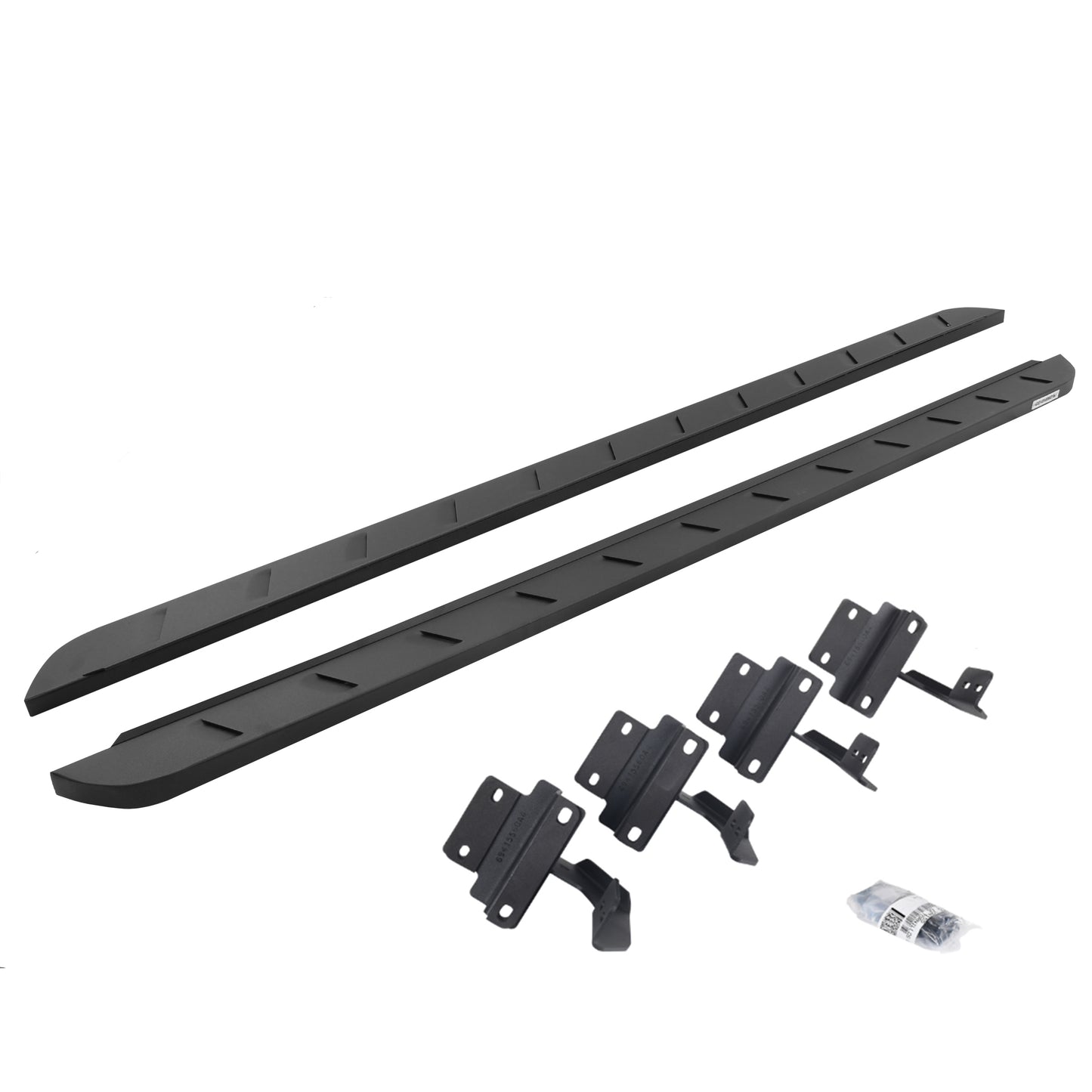 Go Rhino 63417780SPC RB10 Slim Line Running Boards With Mounting Brackets Textured Black