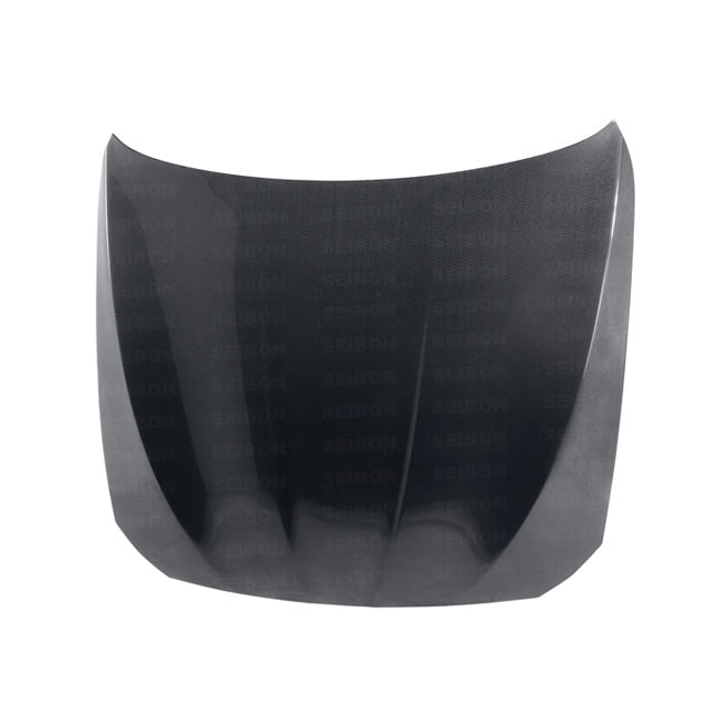 Seibon Carbon HD1012BMWF10-OE OEM-style carbon fiber hood for 2011-2016 5-series and 2013-2016 M5