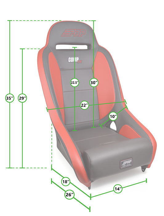 PRP-A8301-Competition Elite Suspension Seat