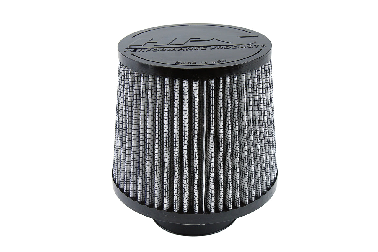 HPS Performance Performance Air Filter 2-3/4" Flange ID 7-3/4" Height Pre-oiled And Reusable. 4275