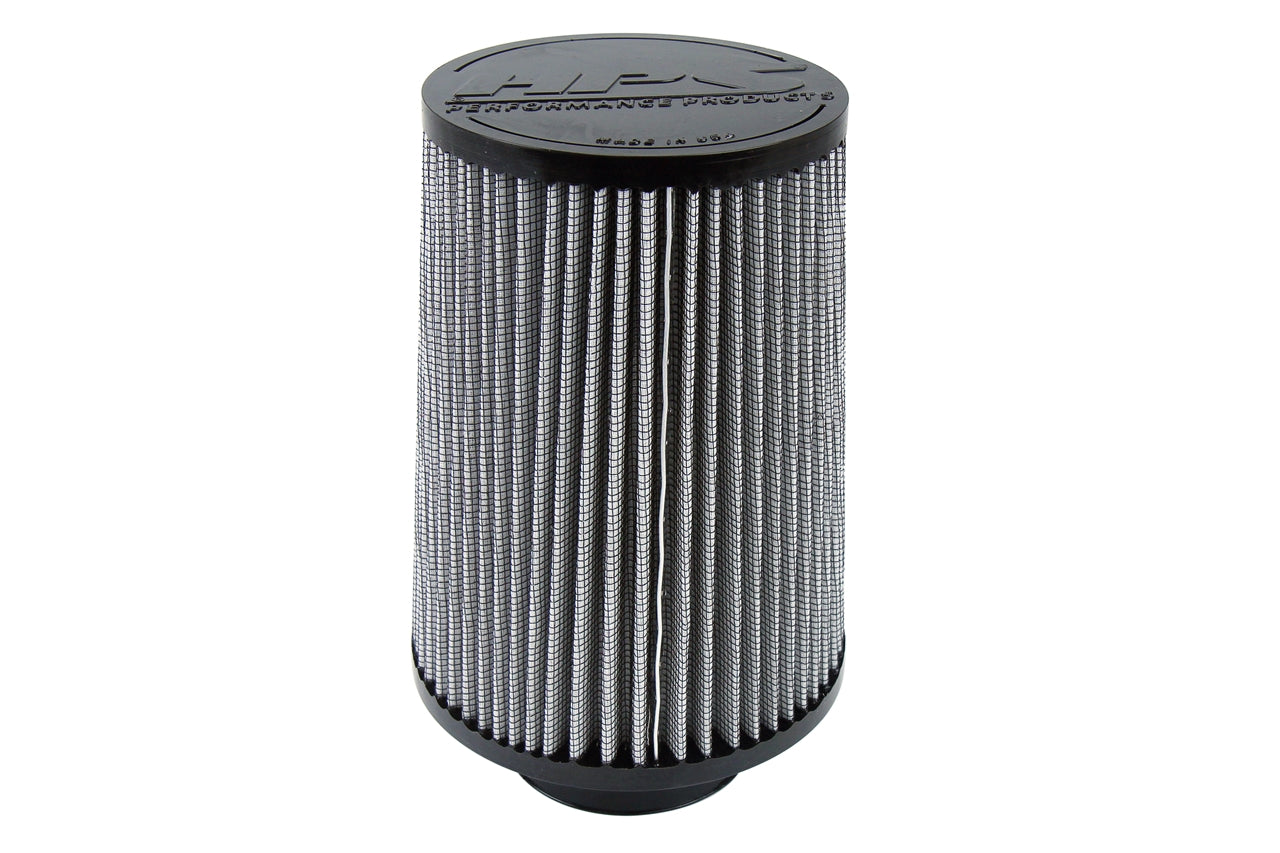 HPS Performance Performance Air Filter 3" Flange ID 9-3/4" Height Pre-oiled And Reusable. 4297