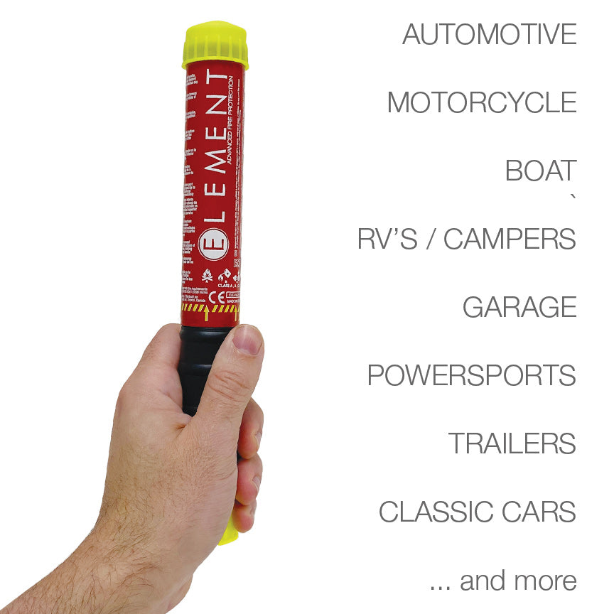Element Advanced Fire Protection Point Of Purchase Display Includes 10pcs. 50 Second Extinguisher And Brochures 50050