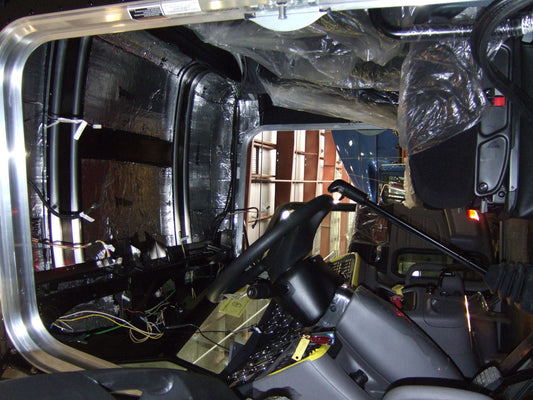 Hushmat Universal Flat Top Truck Cab and Floor Sound and Heat Insulation kit 80001