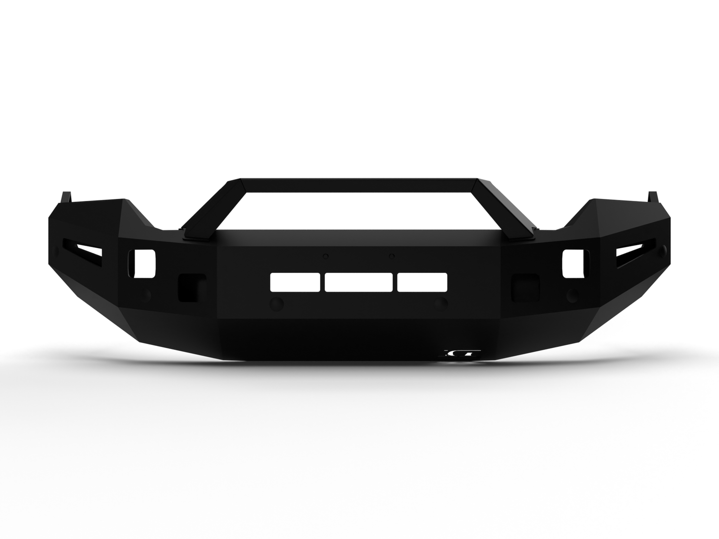 ICI Front Bumper; AL-FBM96DGN-RT; 2013 - 2018 Dodge Ram 1500; Alumilite Series; aftermarket aluminum bumper