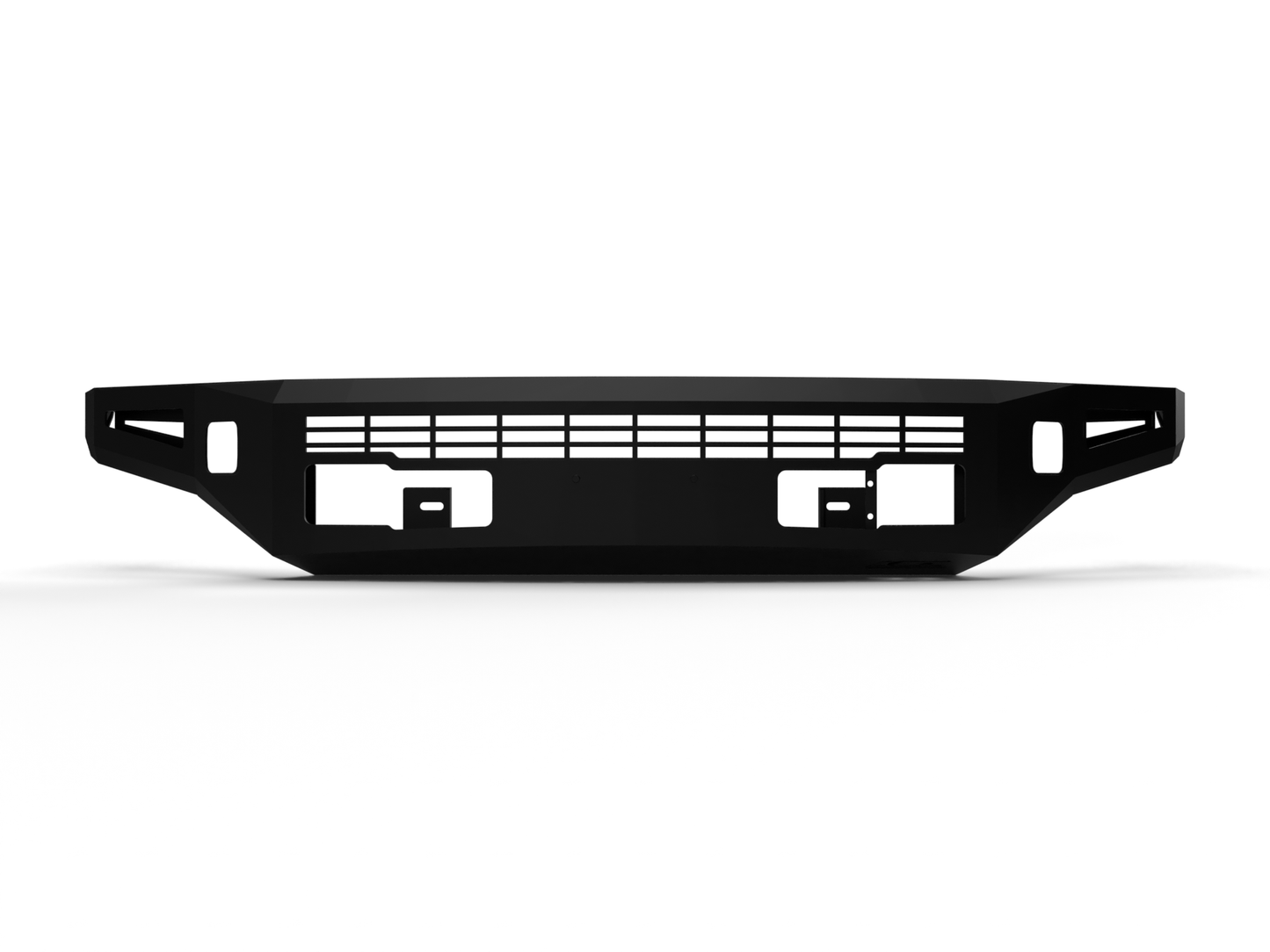 ICI Front Bumper; AL-FBM14FDN; 2017 - 2022 Ford Superduty F250/F350/F450/F550; Alumilite Series; aftermarket aluminum truck bumper