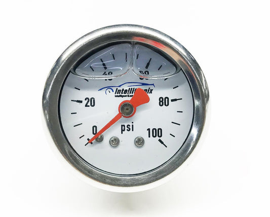 Fuel Pressure Gauge 1-1/2in Dia 0-100 PSI