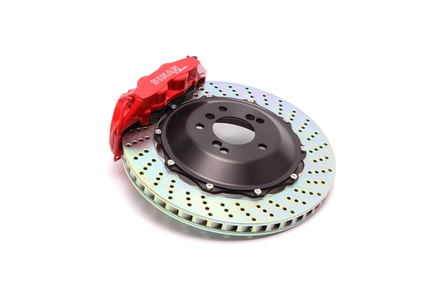 Dinan by Brembo Front Brake Set - BMW 2001-2006 M3/2006-2009 Z4M Red Calipers Drilled D290-0471-RD