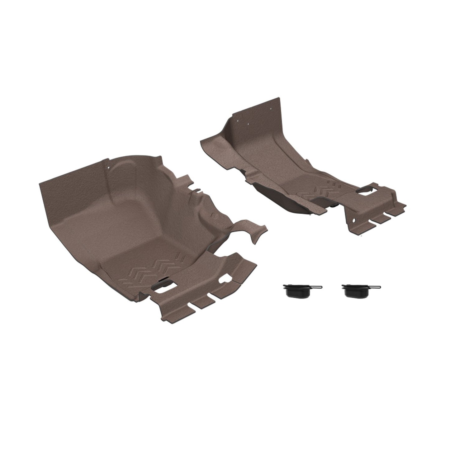 Armorlite 11-18 JEEP WRANGLER JK 2DR FRONT FLOORING DESERT KHAKI B1006724-BRN1-AA