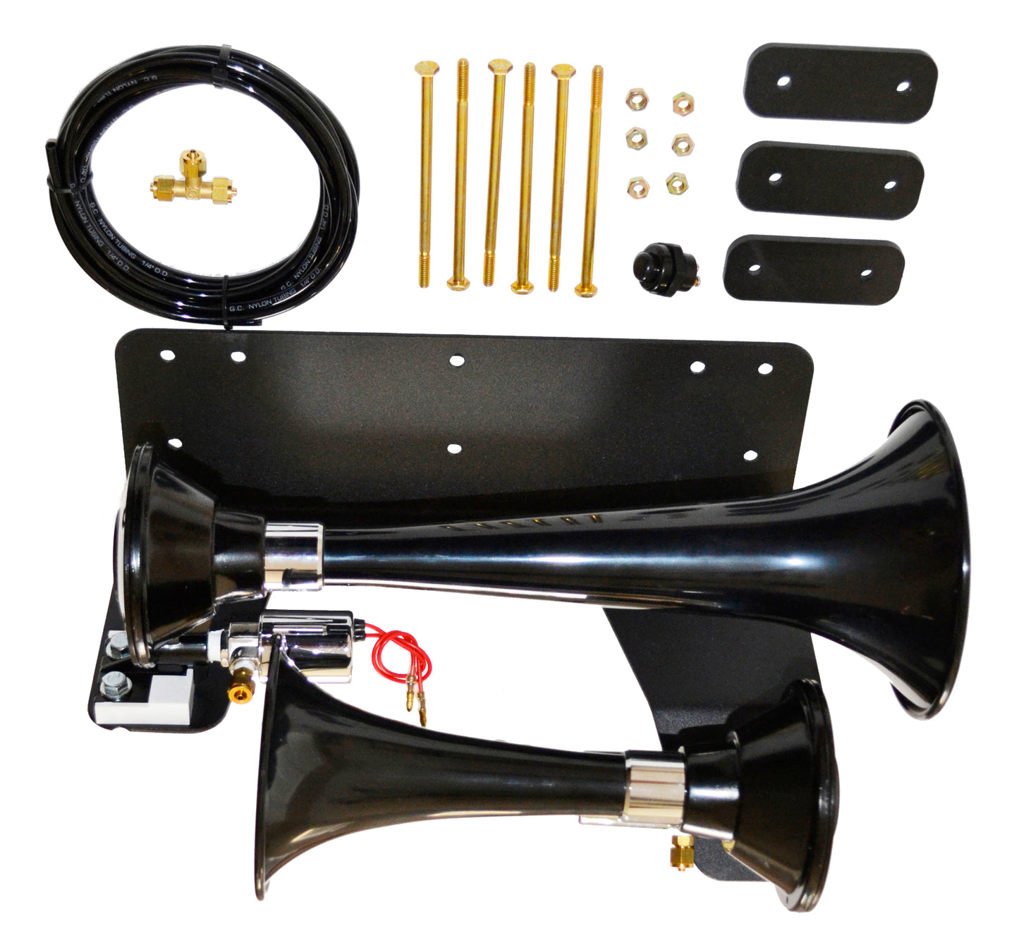 Kleinn Air Horns - JK220 - Add-On JK/JKU Horn Kit