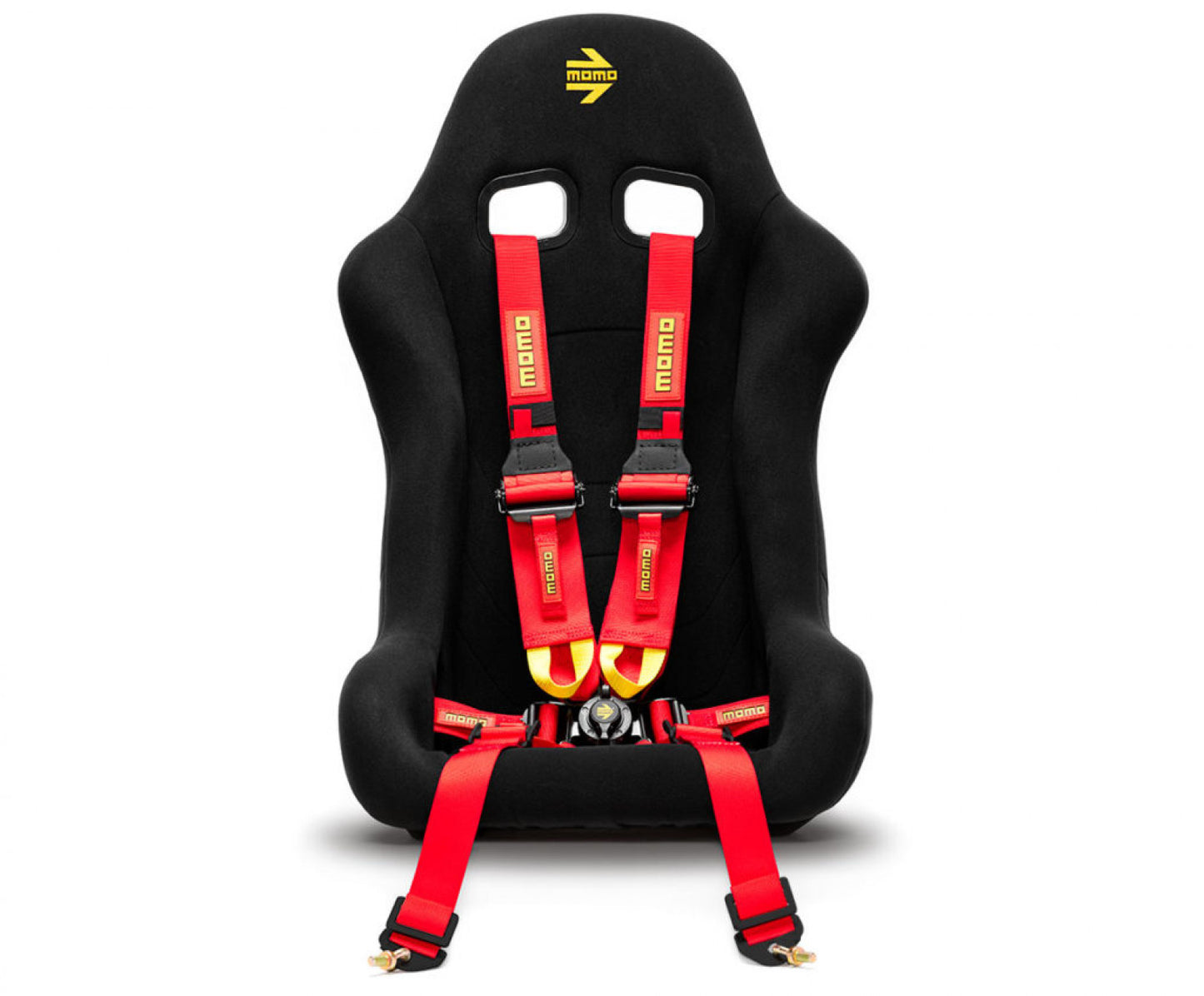 MOMO 6-Point FIA 8853-2016 FHR Racing Harness Black MO1255120002