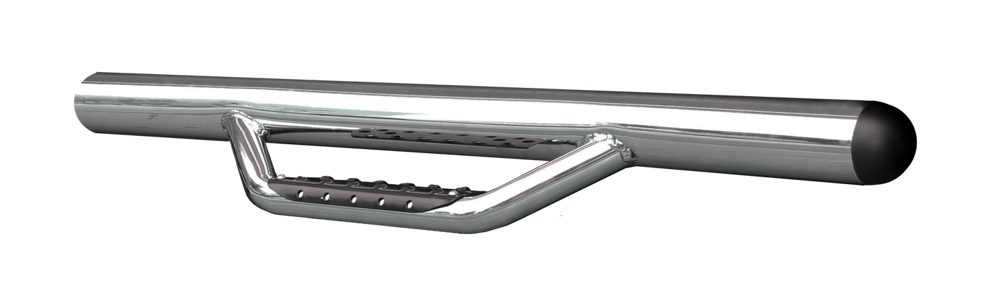 Go Rhino D24926PS Dominator Classic D2 SideSteps With Mounting Bracket Kit Polished Stainless Steel