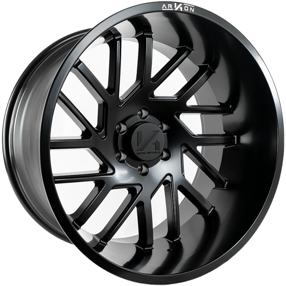 Mandela Off Road Wheels Satin Black 20x12 Left 6x5.5 -51 108mm