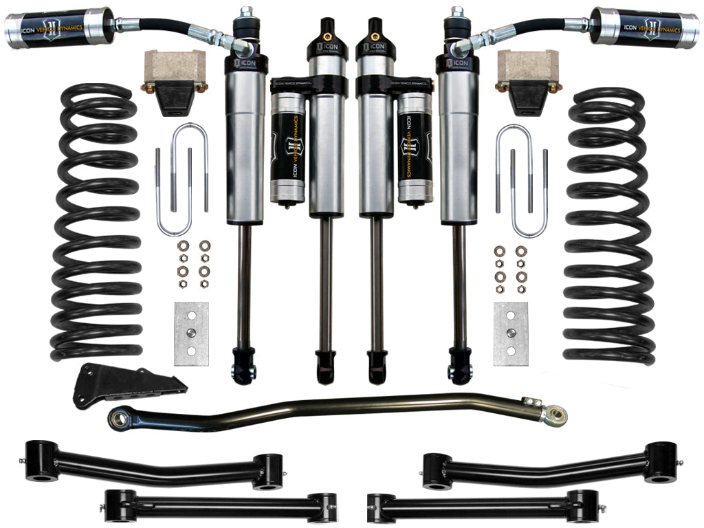 ICON Vehicle Dynamics 03-08 RAM 2500/3500 4WD 4.5" STAGE 4 SUSPENSION SYSTEM K214503T