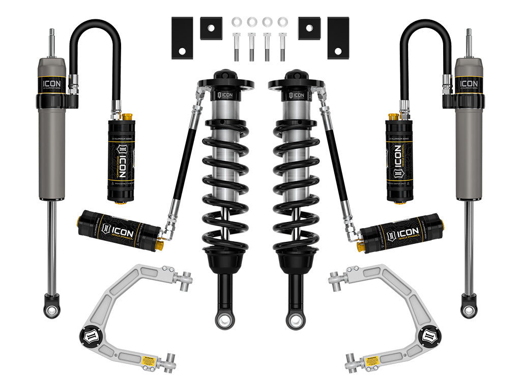 ICON Vehicle Dynamics 22-23 Toyota Tundra 1.25-3.5" Lift Stage 9 2.5 Suspension System Billet K53199