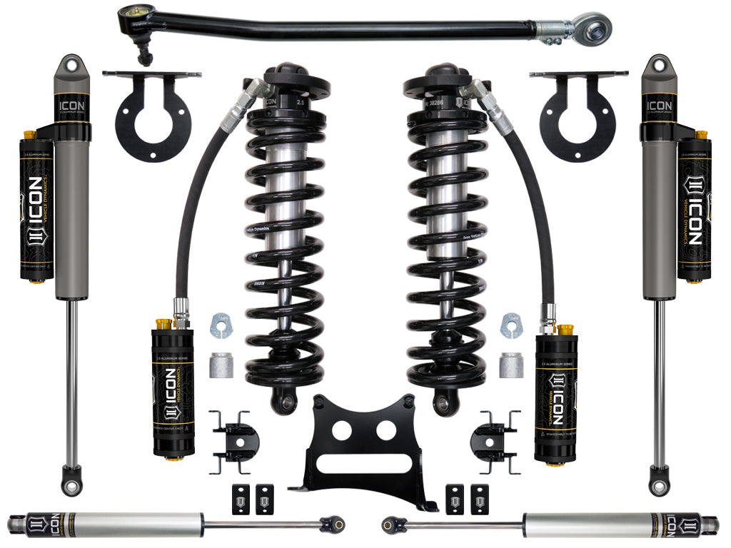 ICON Vehicle Dynamics 2017-2022 Ford F250/F350 2.5-3" Lift Stage 4 Coilover Conversion System K63144