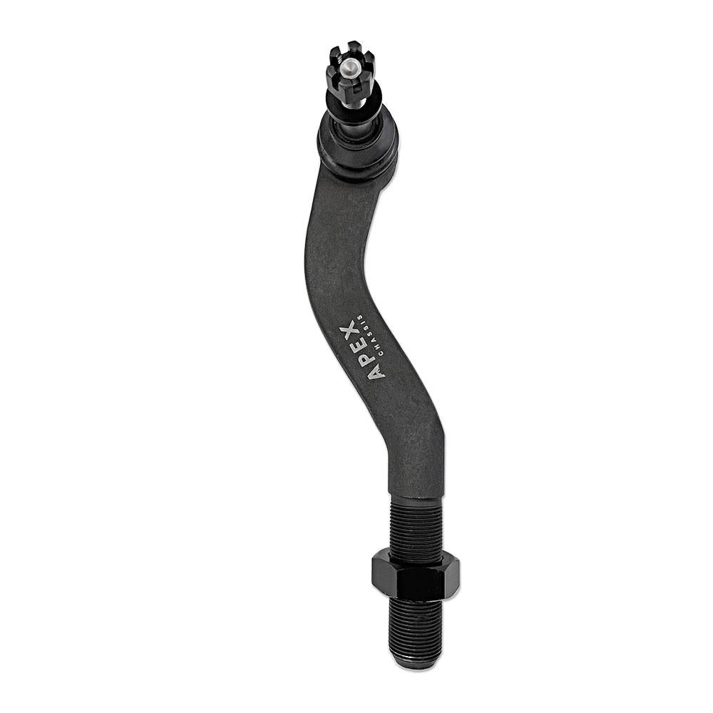 Apex Chassis Heavy Duty Tie Rod & Drag Link Assembly in Polished Aluminum Fits: 07-18 Jeep Wrangler JK/JKU. Note this FLIP kit fits vehicles with a lift exceeding 3.5 inches. This kit requires drilling the knuckle. KIT140-YesFlip-JJSP