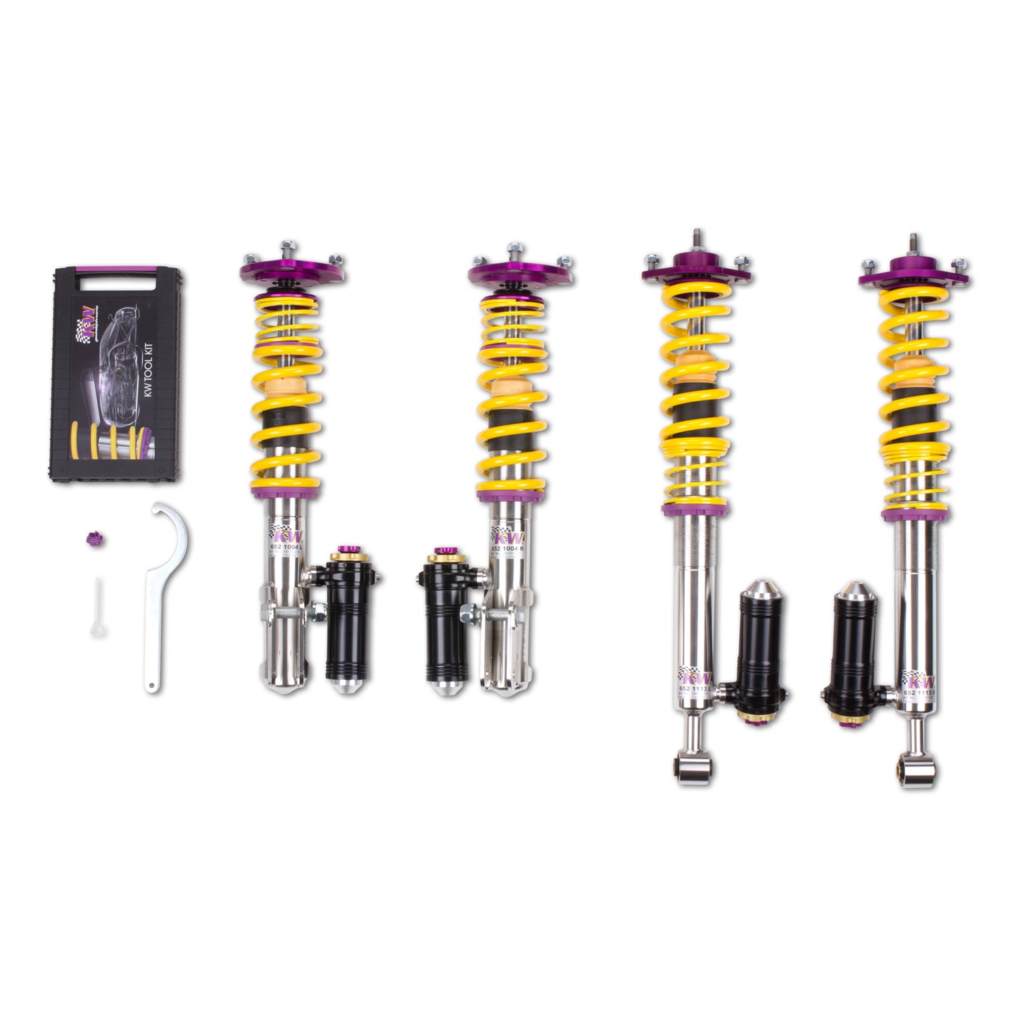 KW Suspensions 39765217 KW V4 Clubsport Kit - Mitsubishi Lancer EVO 10