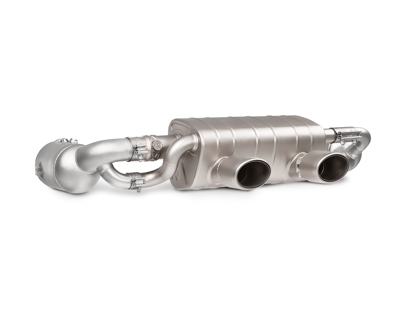 Akrapovic 2016-2019 Porsche Link Pipe Set w Cat (SS) AKRAP-L-PO/SS/1H
